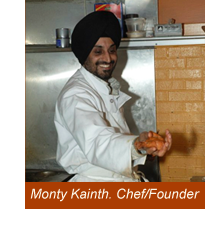 Monty Kainth, Founder and Chef